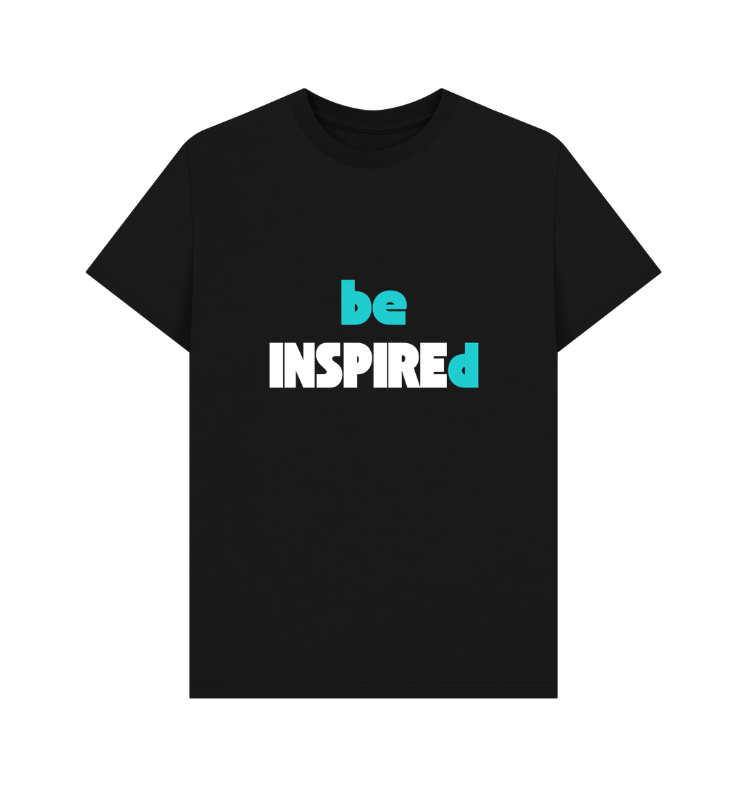 Black Printed T-shirt Front