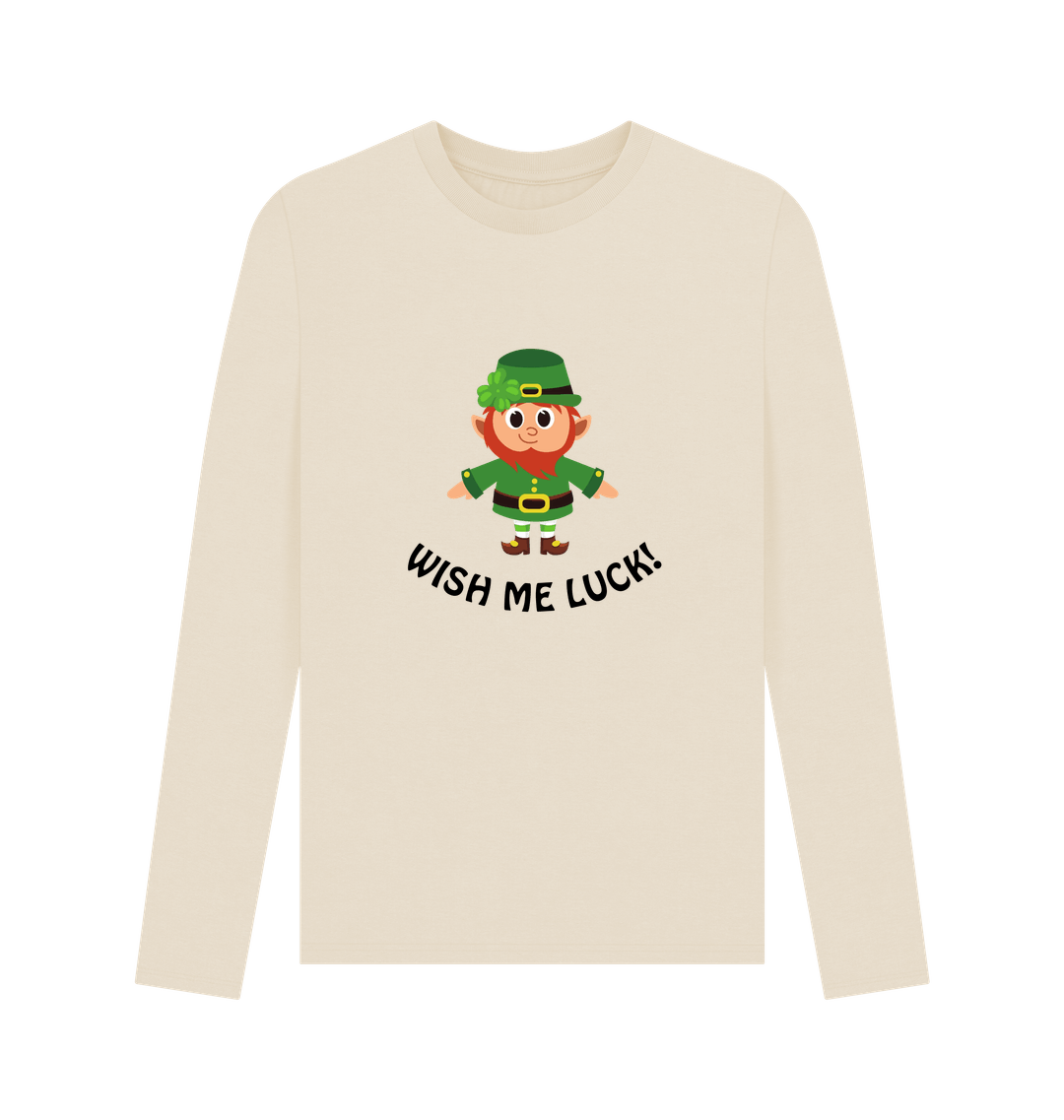 Oat Printed Long Sleeve T Shirt Front