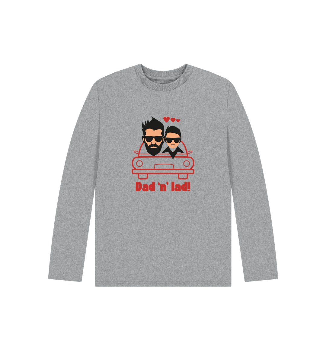 Athletic Grey Printed Kids T-Shirt Front