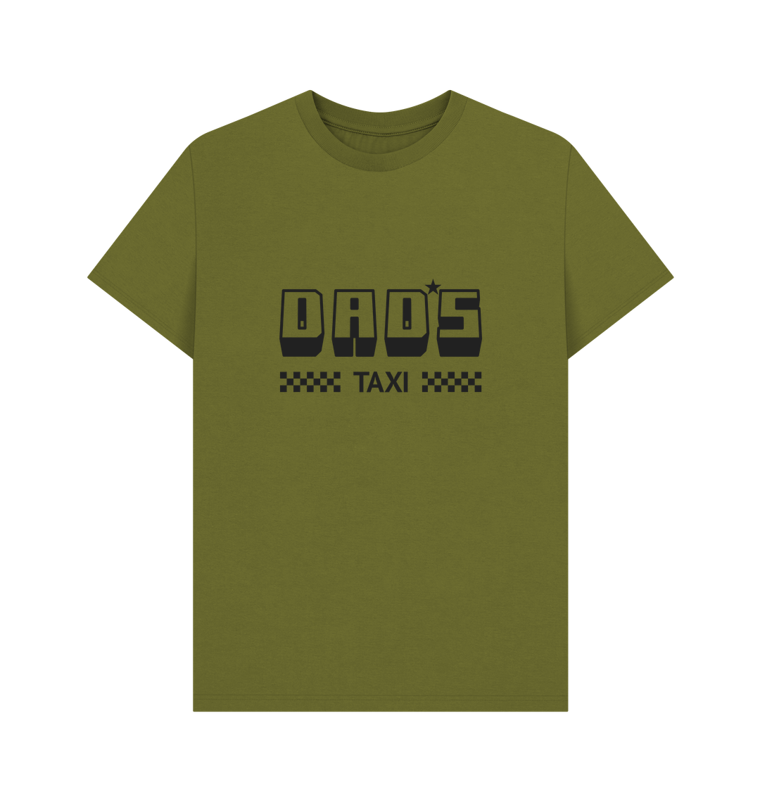 Moss Green Printed T-shirt Front