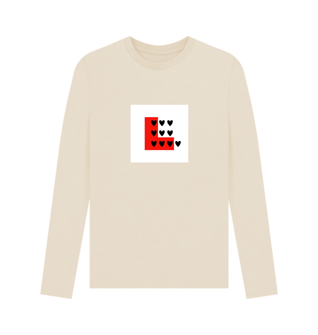 Oat Printed Long Sleeve T Shirt Front