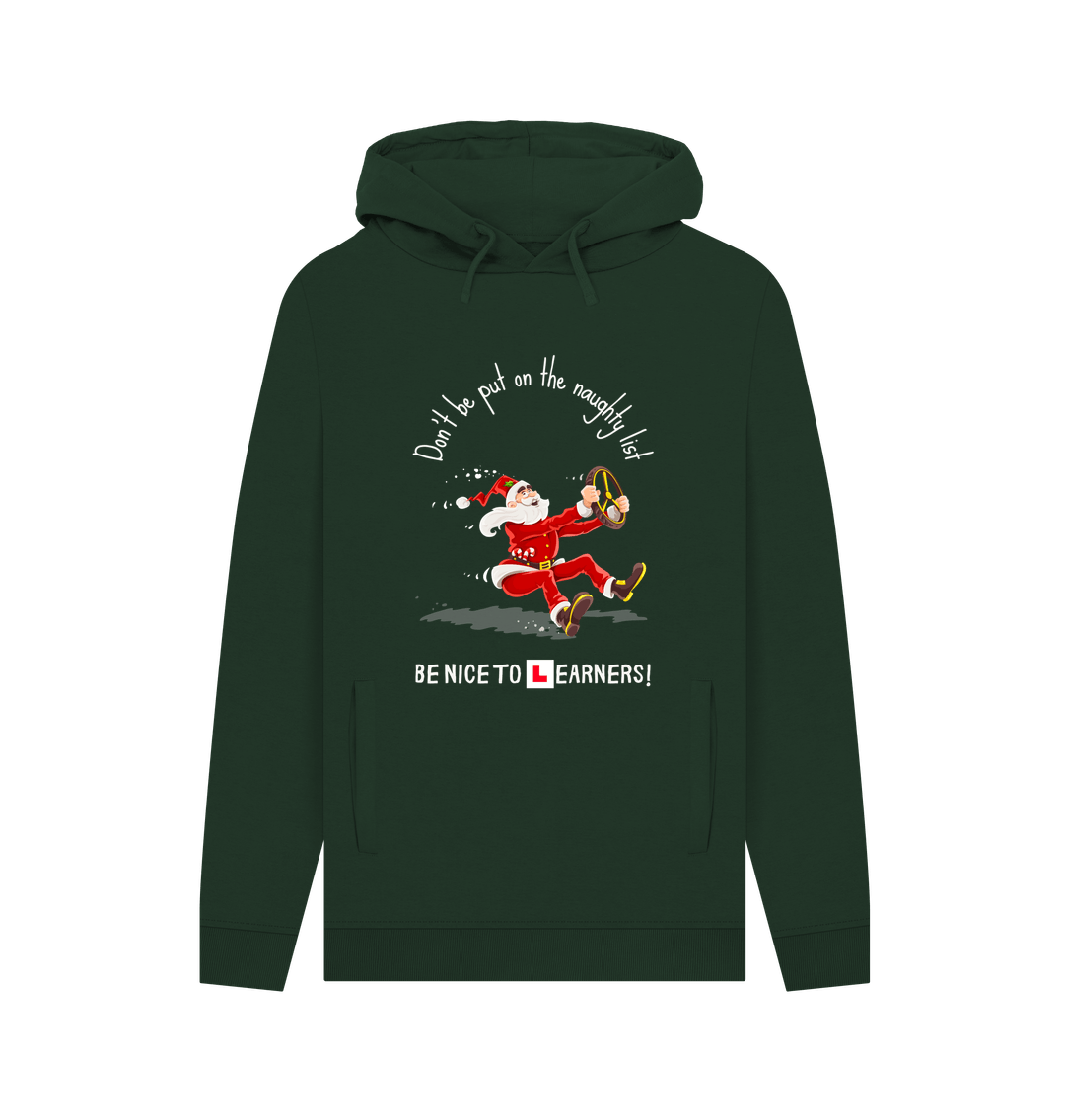 Evergreen Don't be put on the naughty list - unisex Xmas hoodie
