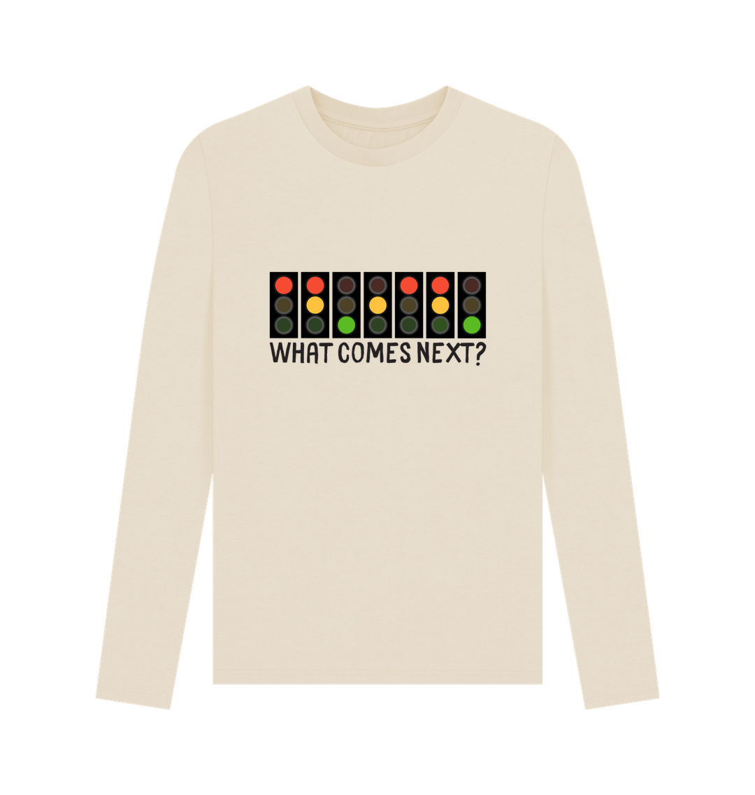 Oat Printed Long Sleeve T Shirt Front