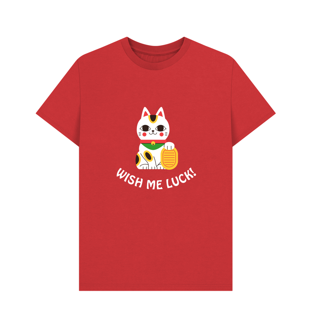 Red Printed T-shirt Front