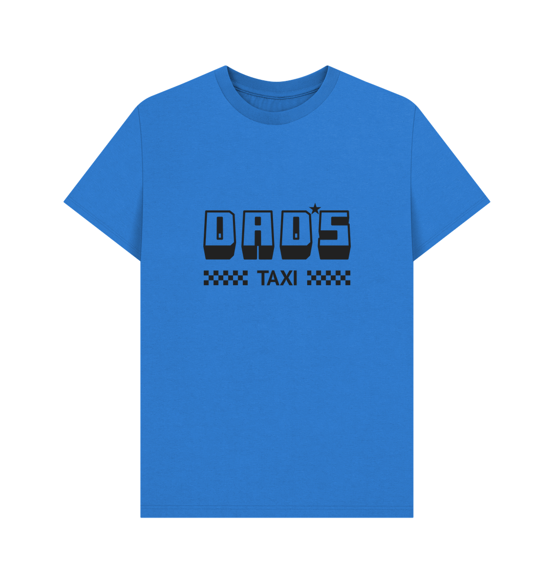Bright Blue Printed T-shirt Front
