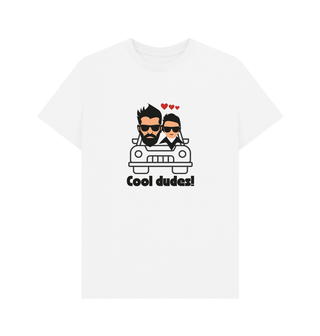 White Printed T-shirt Front