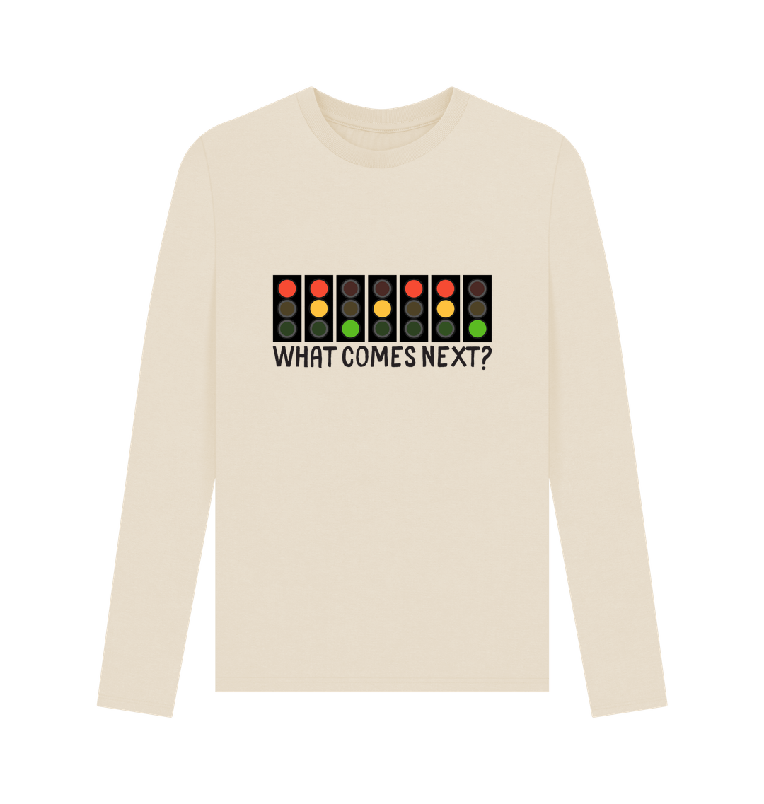 Oat Printed Long Sleeve T Shirt Front