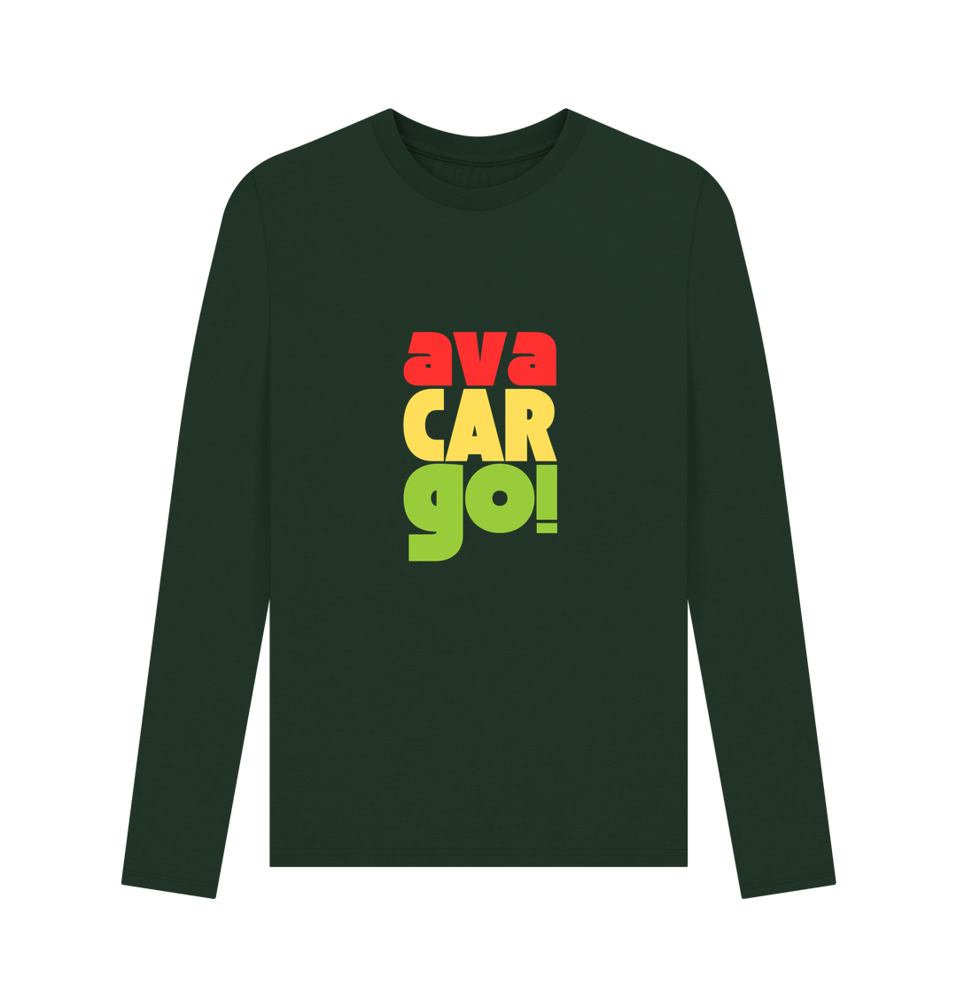 Evergreen Printed Long Sleeve T Shirt Front
