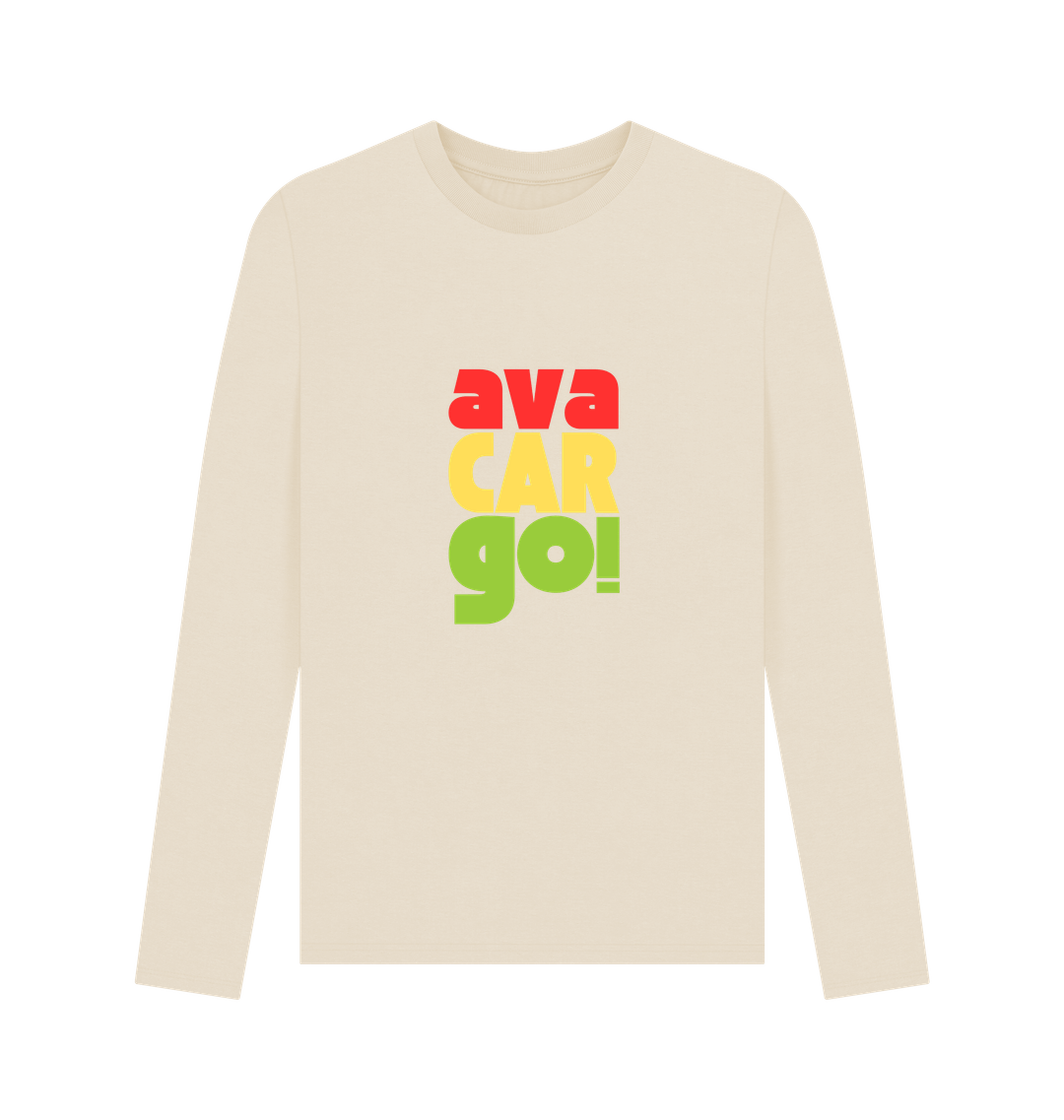 Oat Printed Long Sleeve T Shirt Front