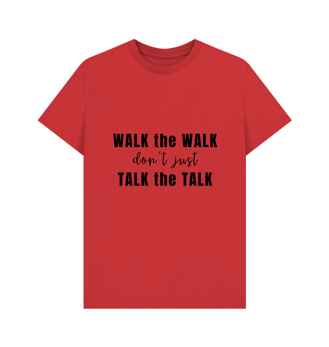 Red Printed T-shirt Front