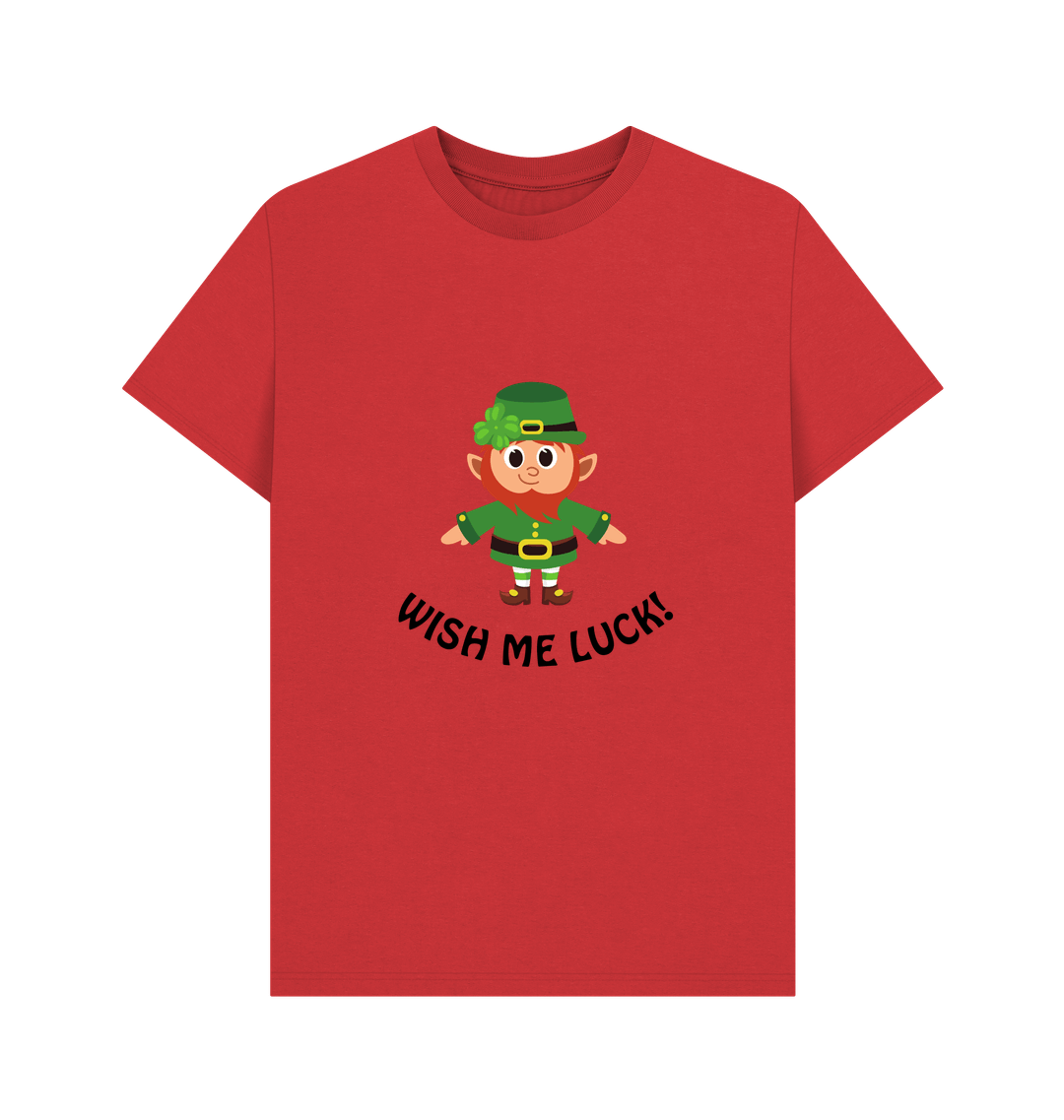Red Printed T-shirt Front