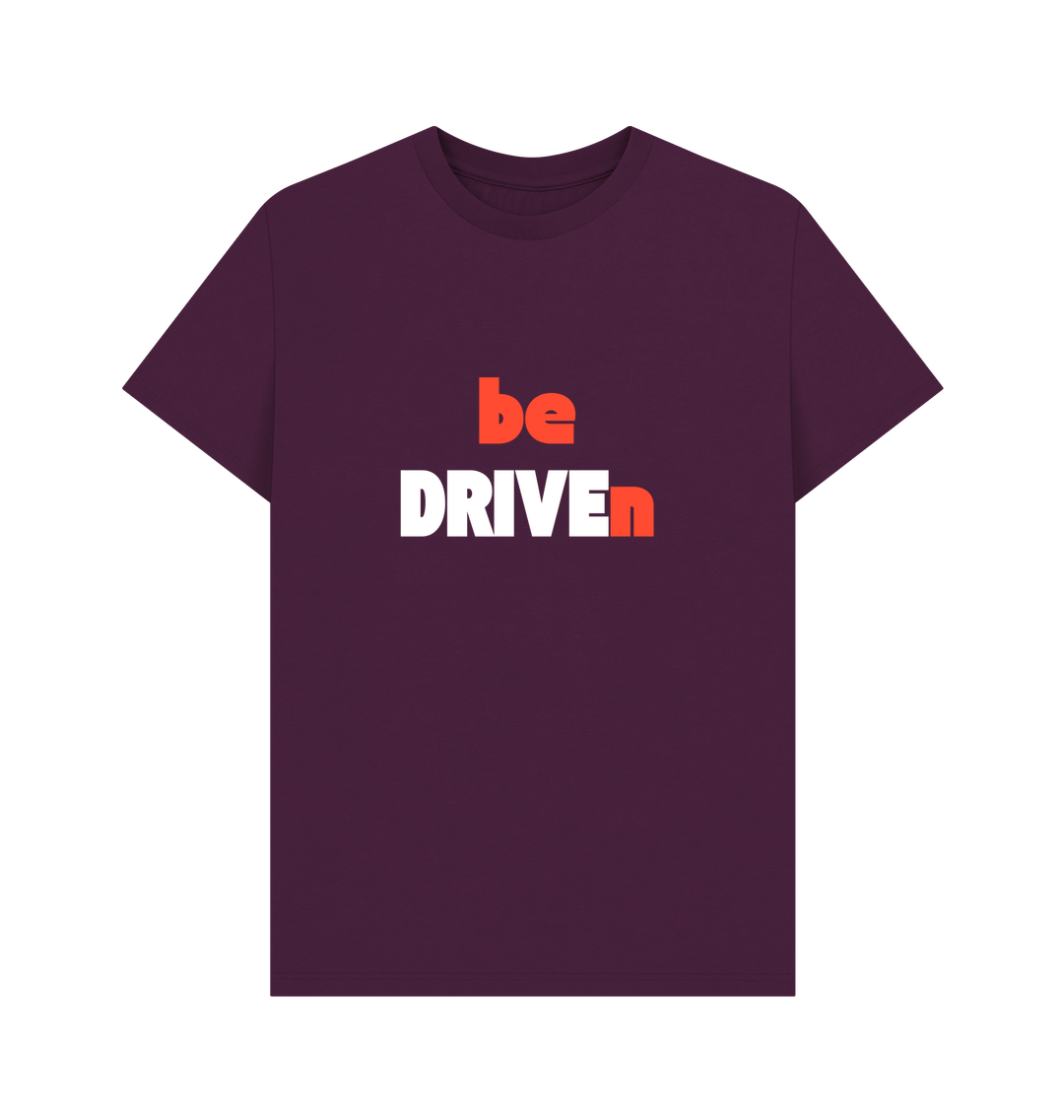 Purple Printed T-shirt Front