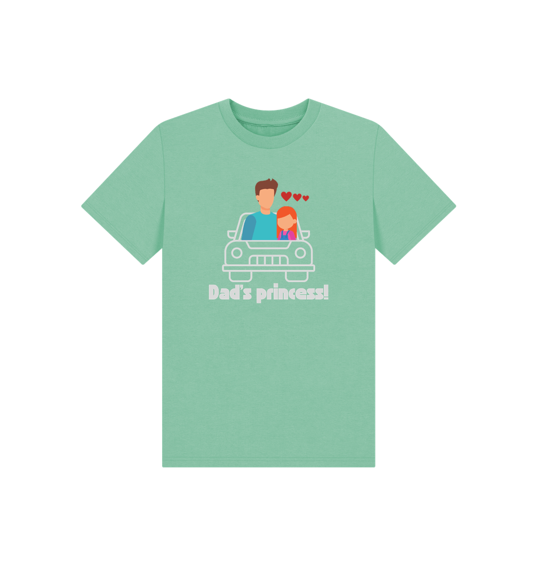 Peppermint Printed Kids T-Shirt Front