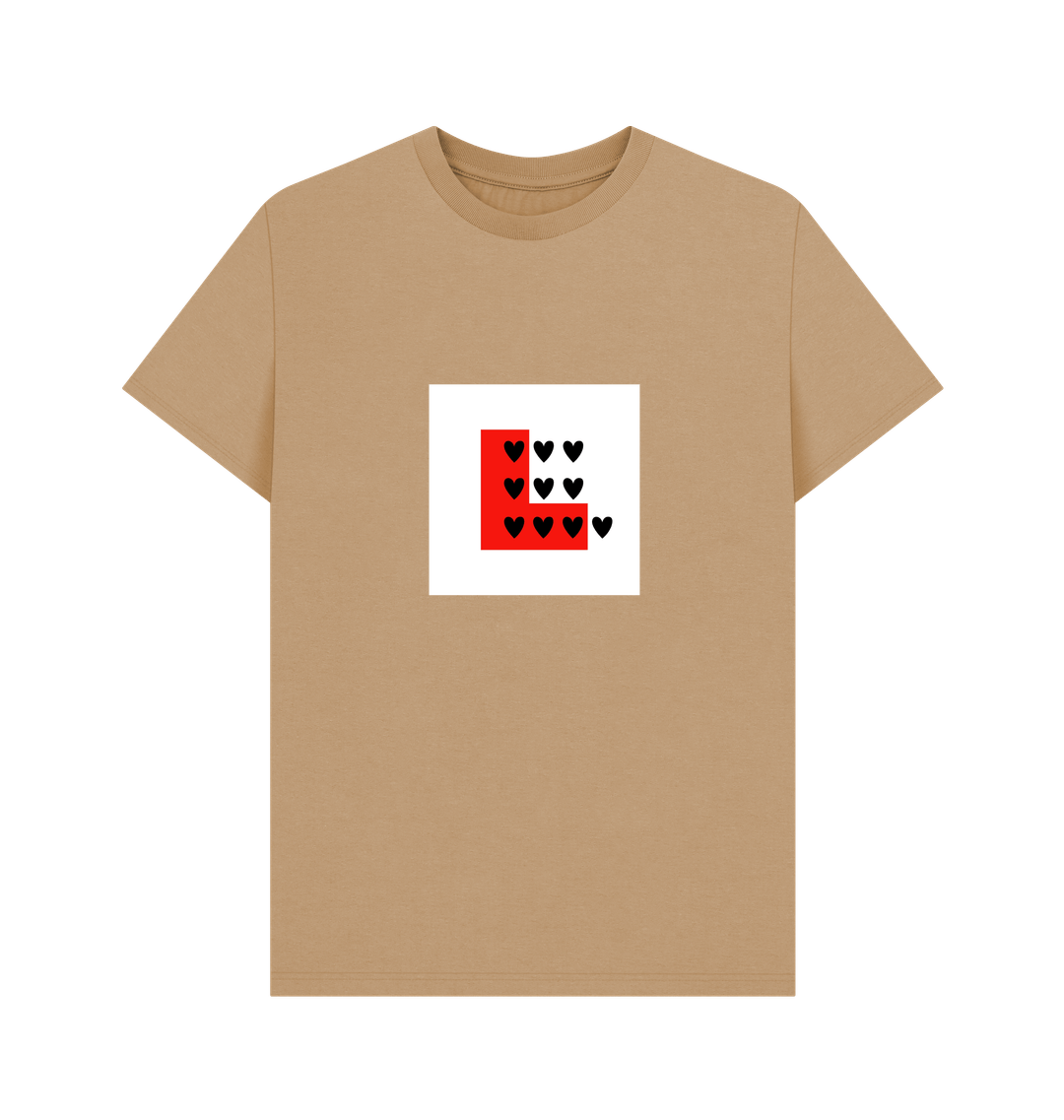Sand Printed T-shirt Front