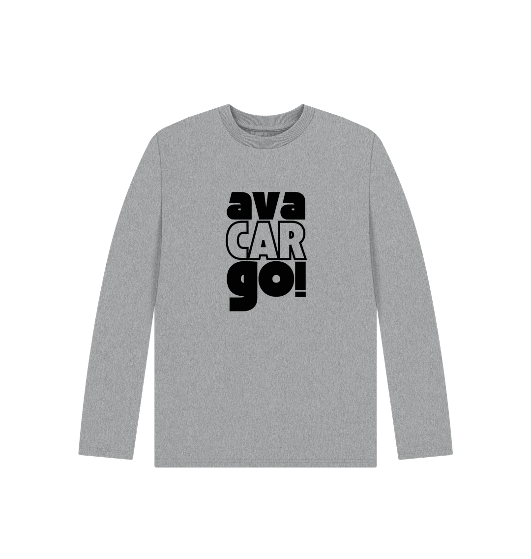 Athletic Grey avaCARgo - junior long sleeve t-shirt