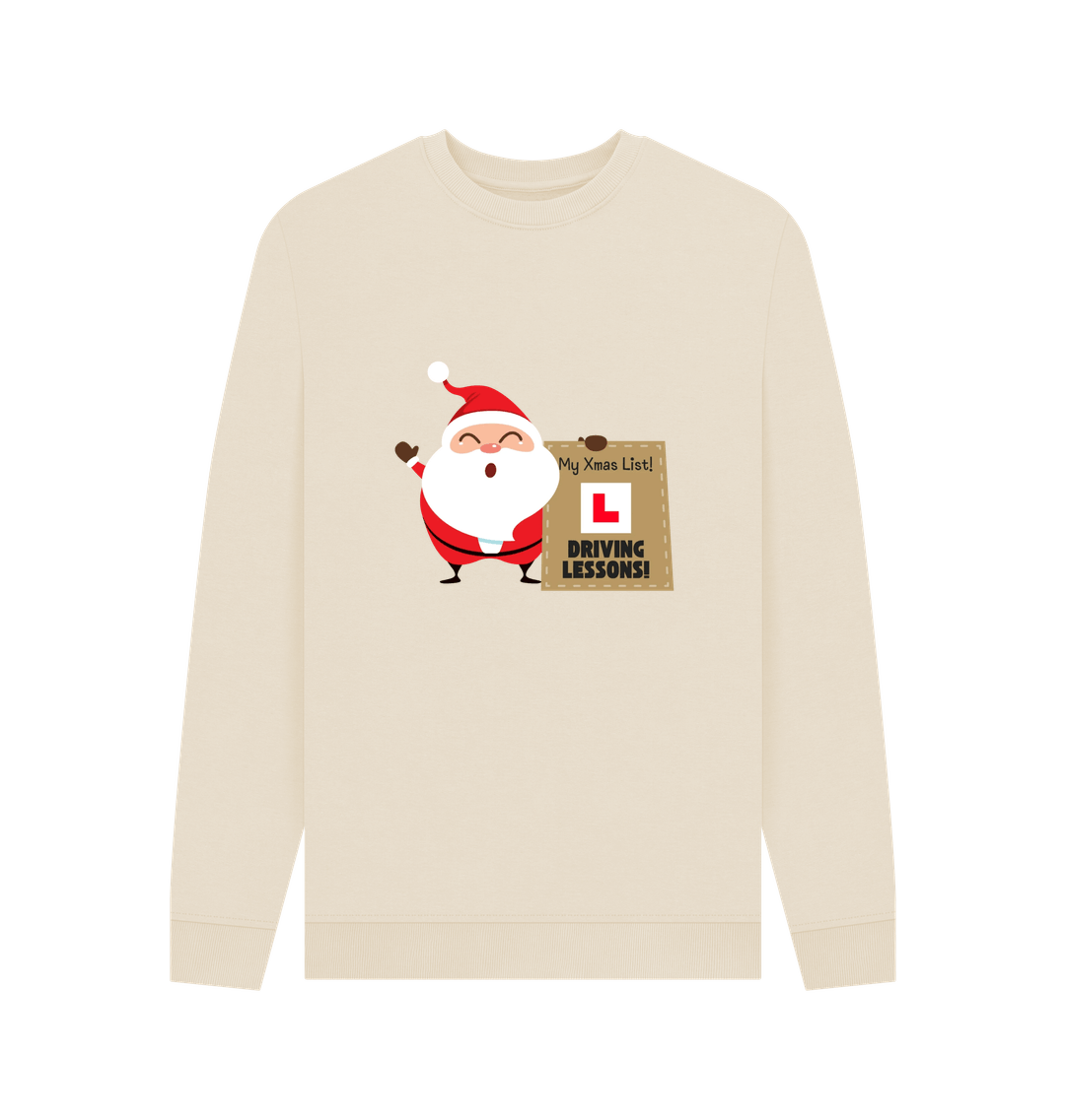 Oat Printed Sweater Front