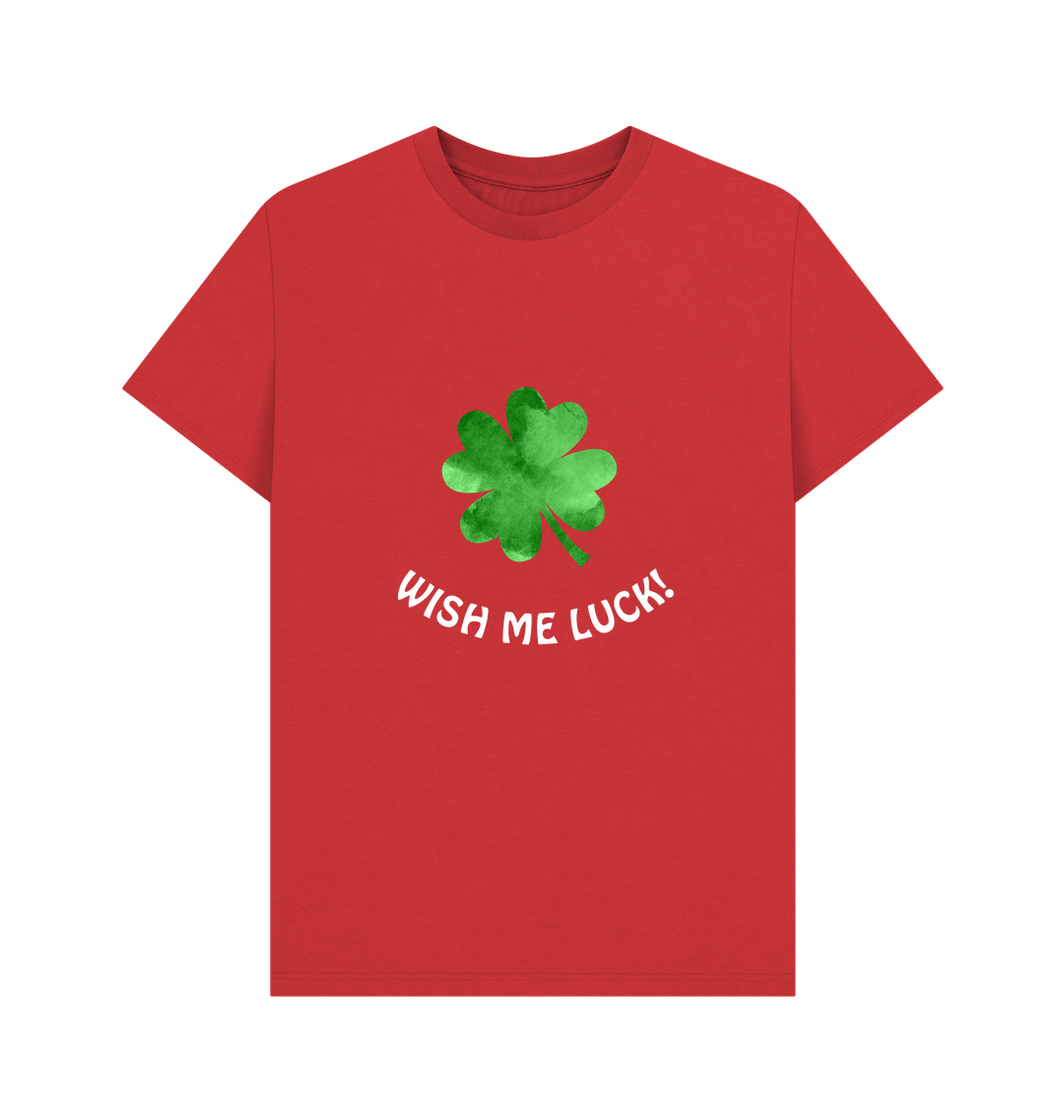 Red Printed T-shirt Front
