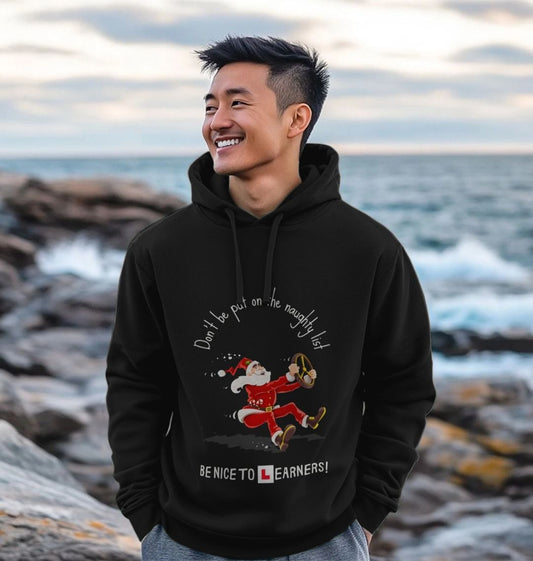 Don't be put on the naughty list - unisex Xmas hoodie