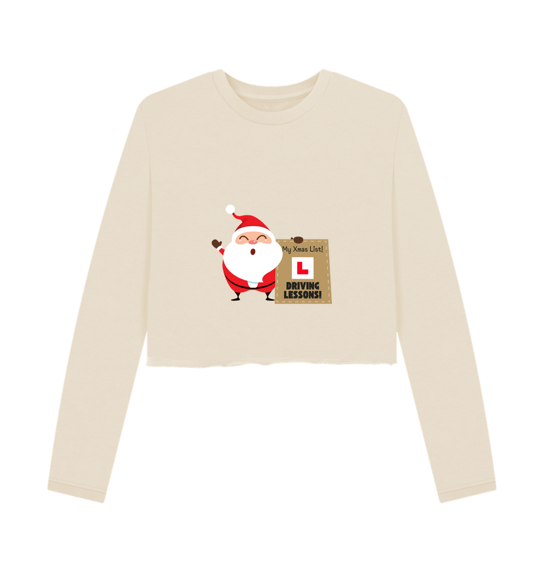 Oat Printed Boxy Jumpers Front