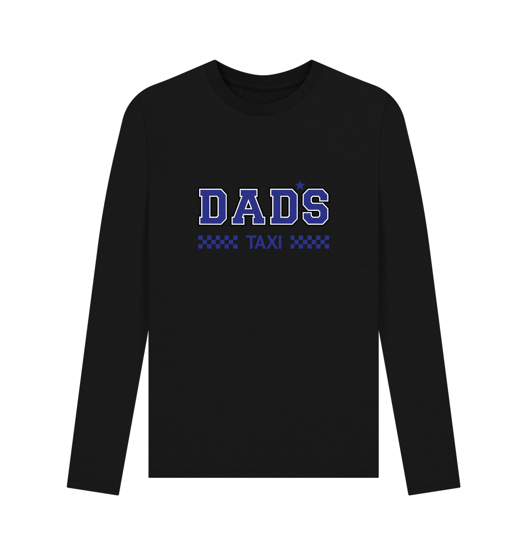 Black Printed Long Sleeve T Shirt Front