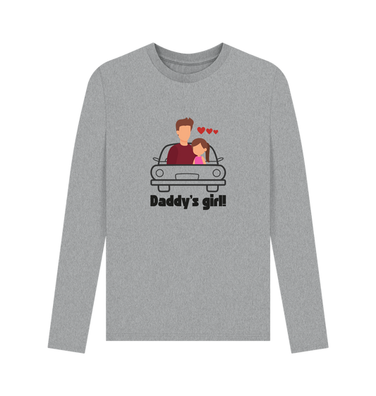 Athletic Grey Printed Long Sleeve T Shirt Front
