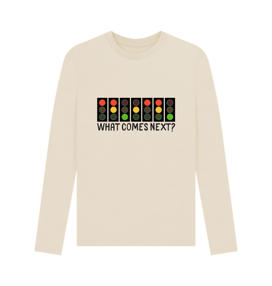 Oat Printed Long Sleeve T Shirt Front