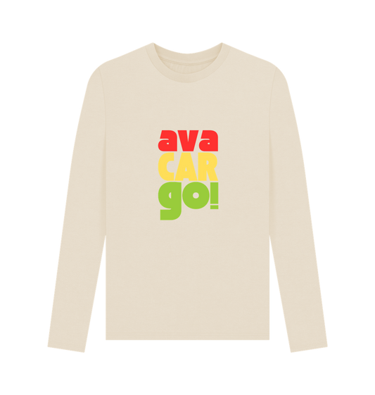 Oat Printed Long Sleeve T Shirt Front