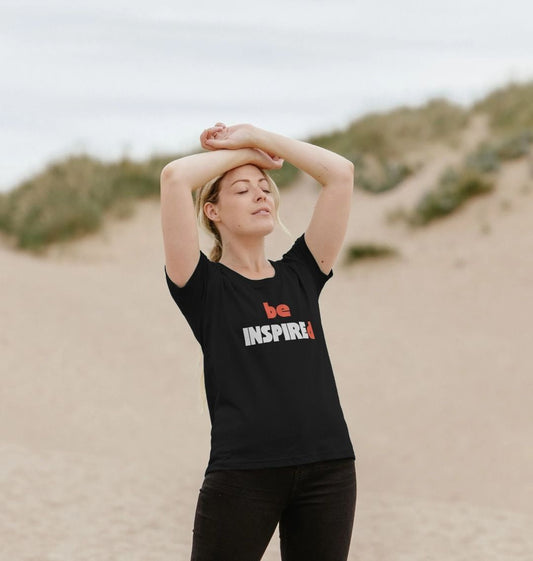 be INSPIREd - scoop neck t-shirt